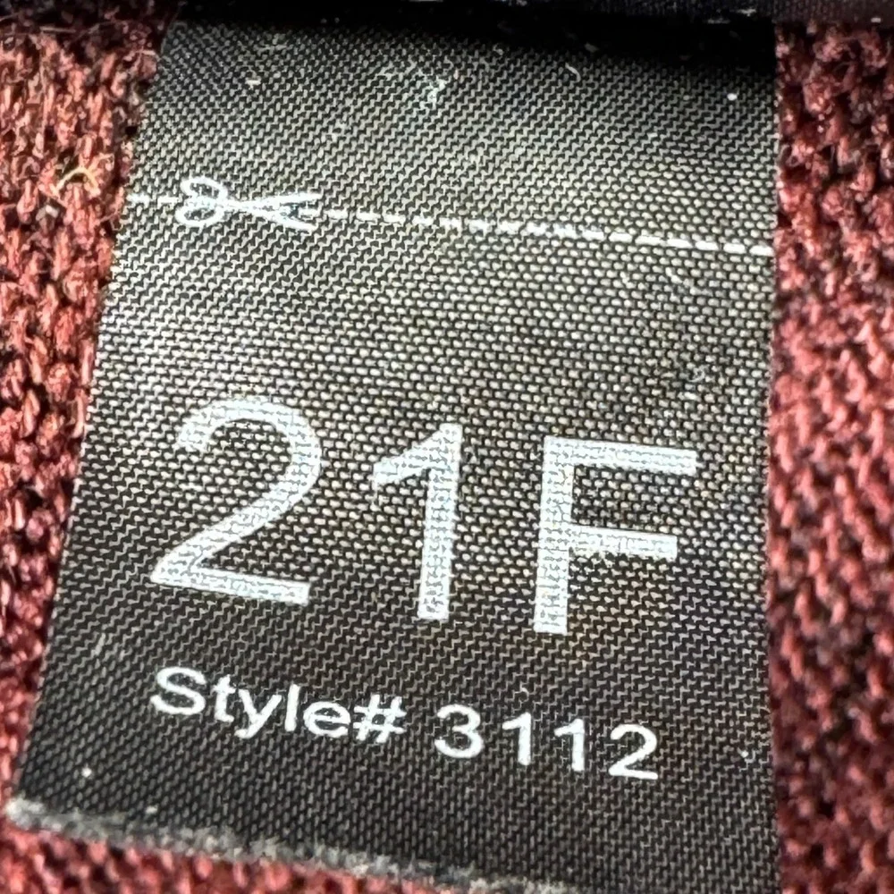 Kuhl Ryzer 1/4 Zip Pullover Mens L Burgundy Heather Thumbholes Hiking 3112 Gorp
